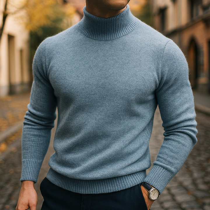 REX | PULL À COL EN LAINE