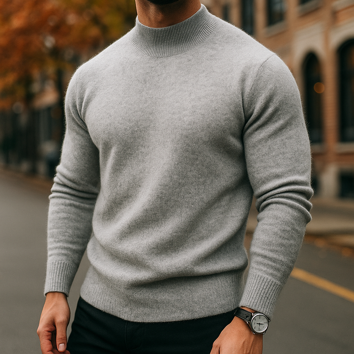 REX | PULL À COL EN LAINE