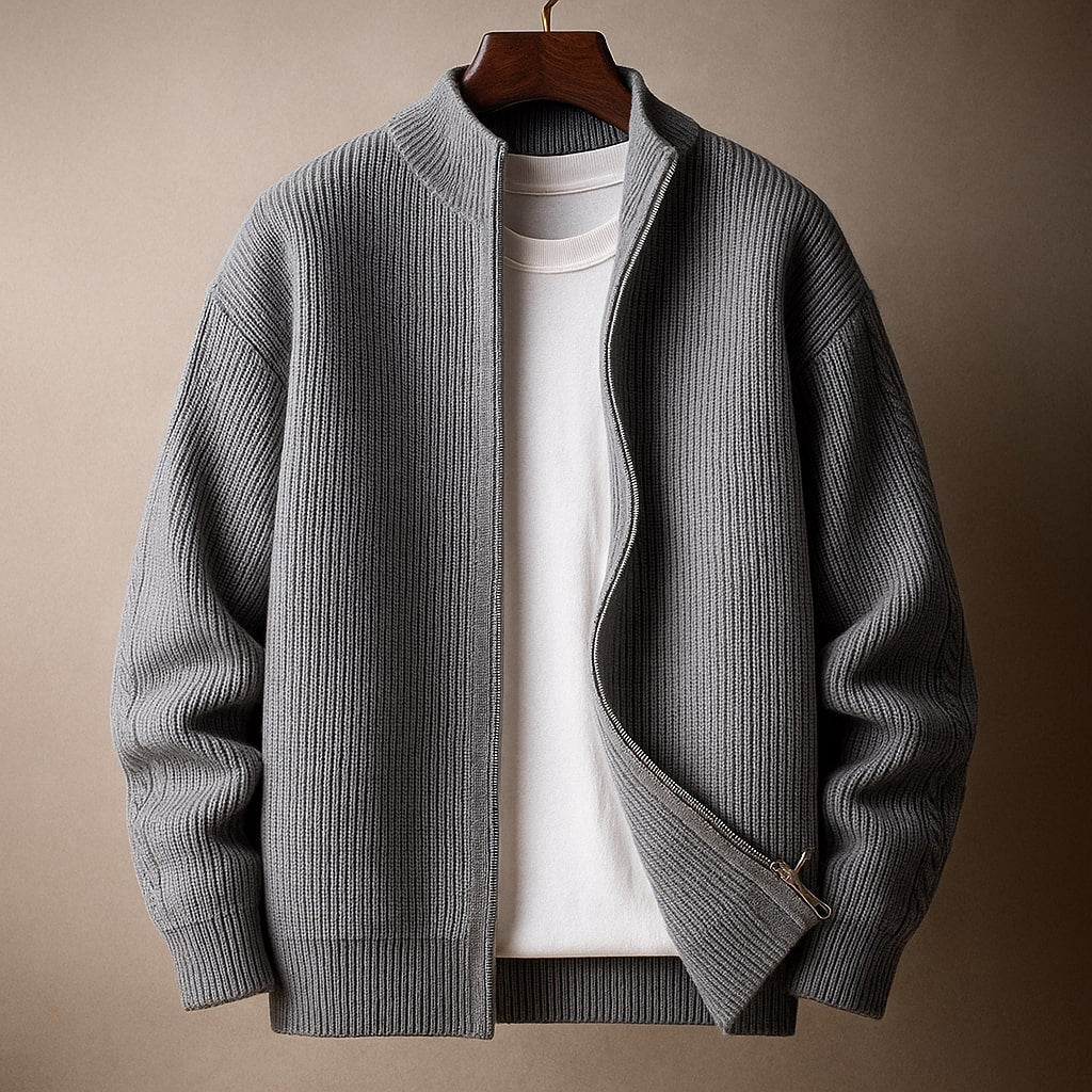 CRIS | PULL CÔTE À CÔTE AVEC ZIP