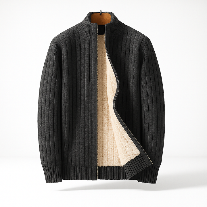 KEN | CARDIGAN ÉLÉGANT ET MODE AVEC ZIP