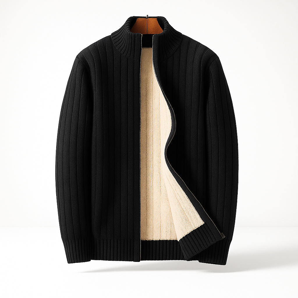 KEN | CARDIGAN ÉLÉGANT ET MODE AVEC ZIP