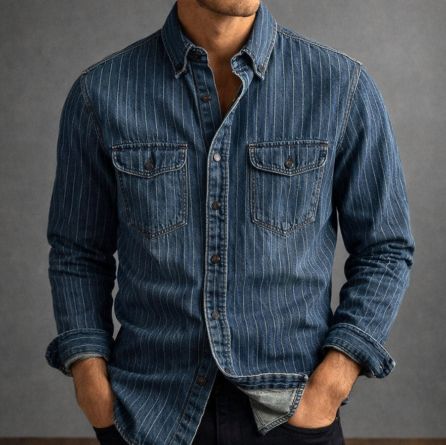 FRED | CHEMISE À RAYURES MANCHES LONGUES