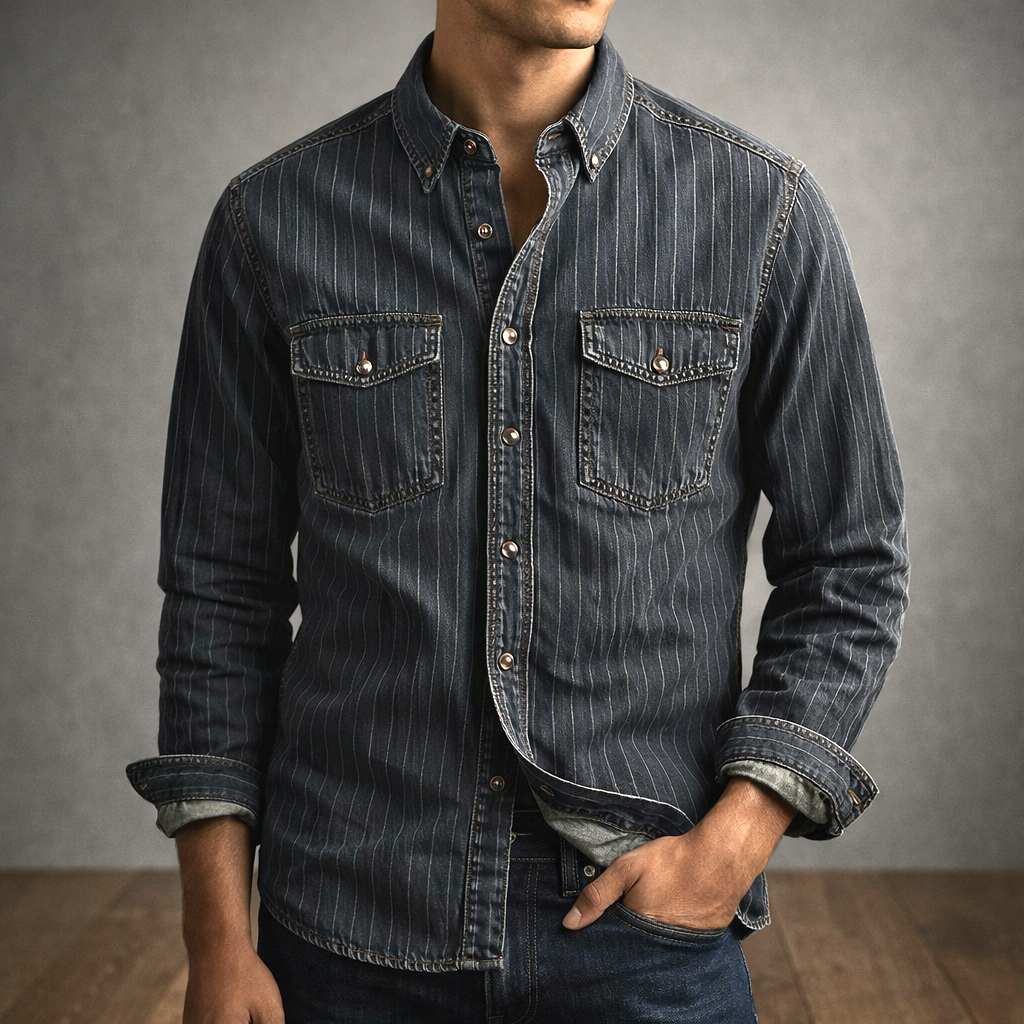 FRED | CHEMISE À RAYURES MANCHES LONGUES
