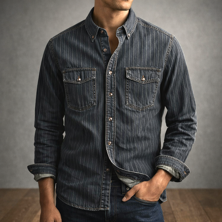 FRED | CHEMISE À RAYURES MANCHES LONGUES