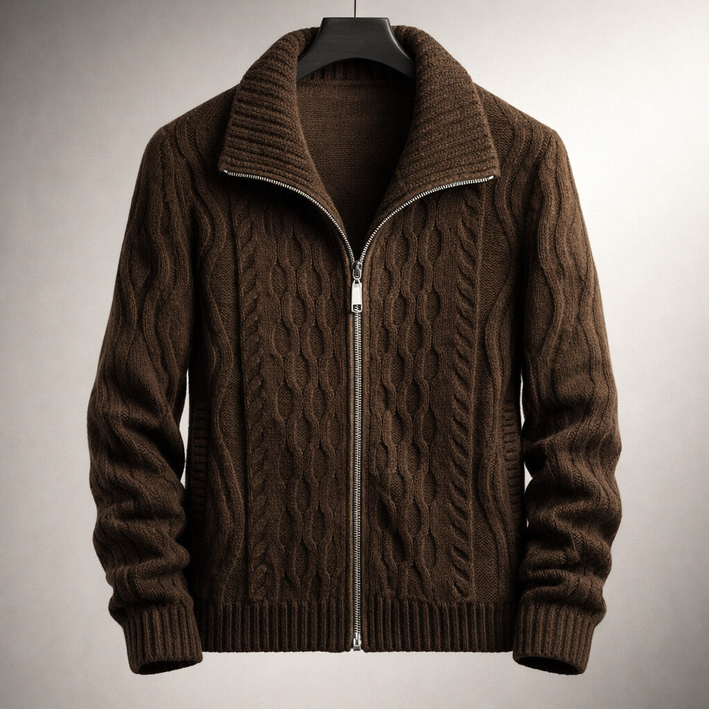 LAURENT MONACO | GILET CLASSIQUE ZIPPÉ POUR HOMME