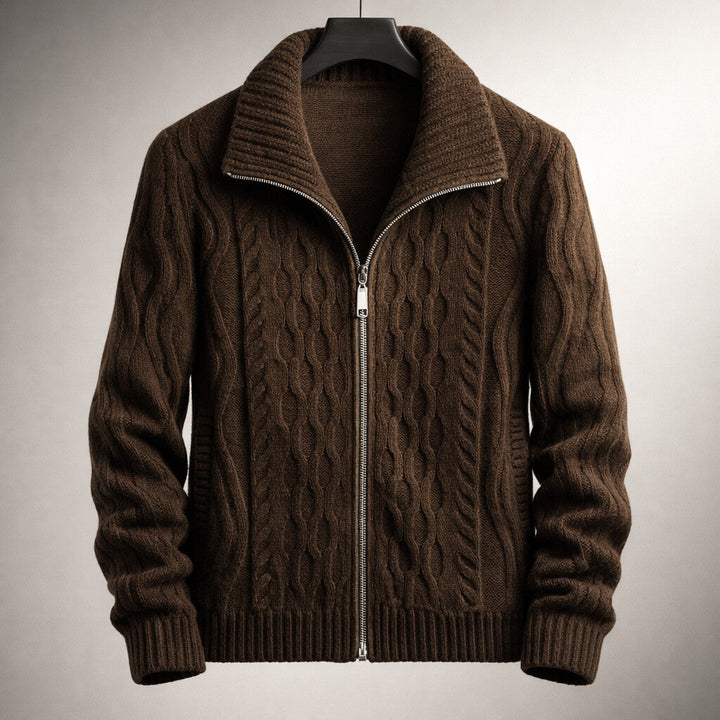 LAURENT MONACO | GILET CLASSIQUE ZIPPÉ POUR HOMME