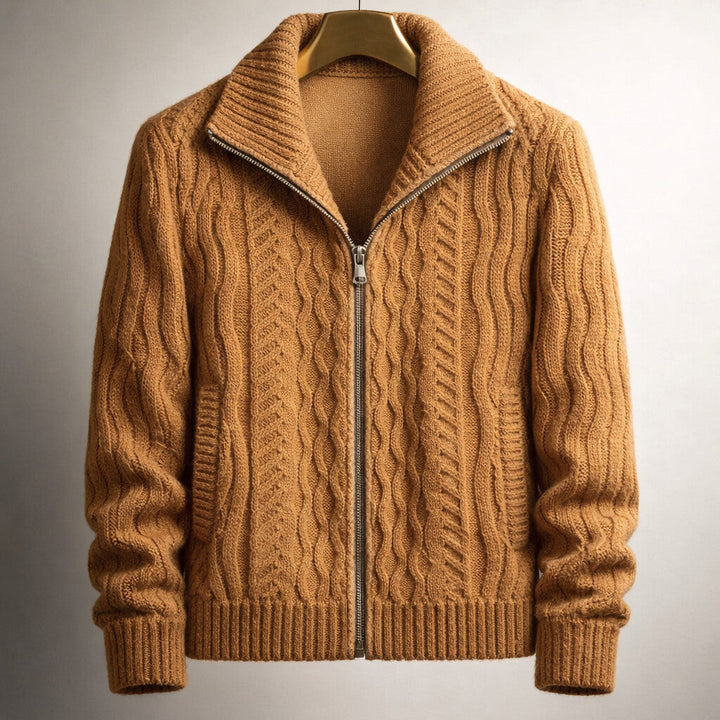 LAURENT MONACO | GILET CLASSIQUE ZIPPÉ POUR HOMME