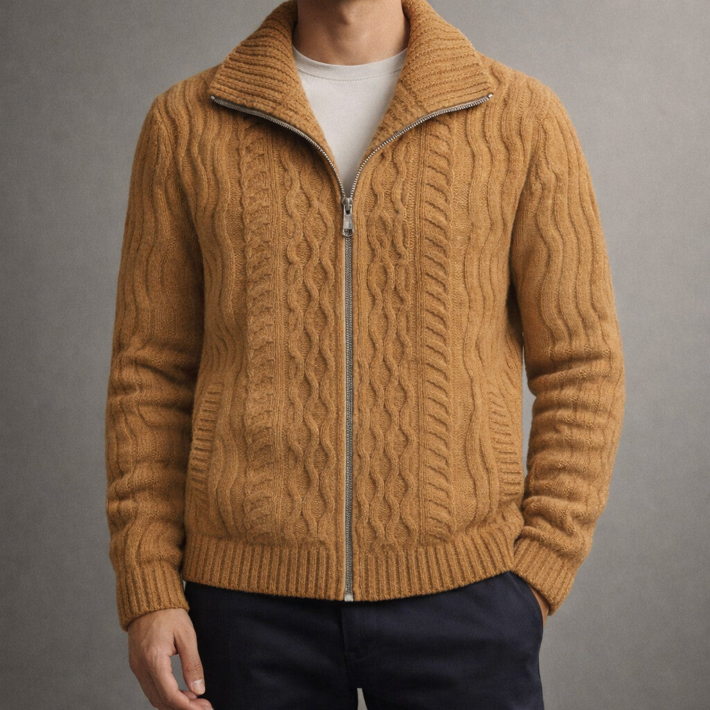 LAURENT MONACO | GILET CLASSIQUE ZIPPÉ POUR HOMME