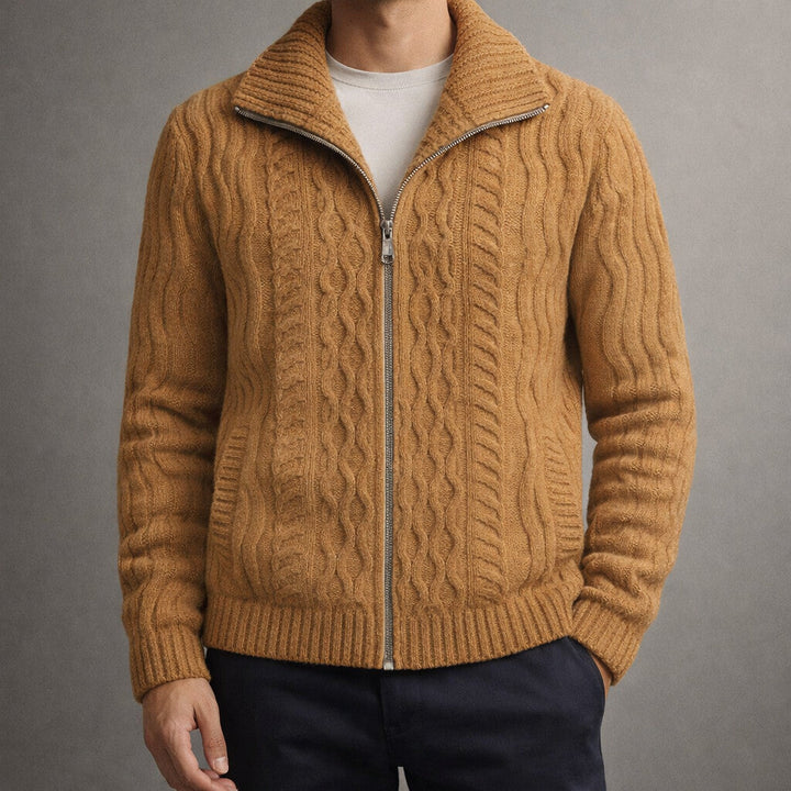 LAURENT MONACO | GILET CLASSIQUE ZIPPÉ POUR HOMME