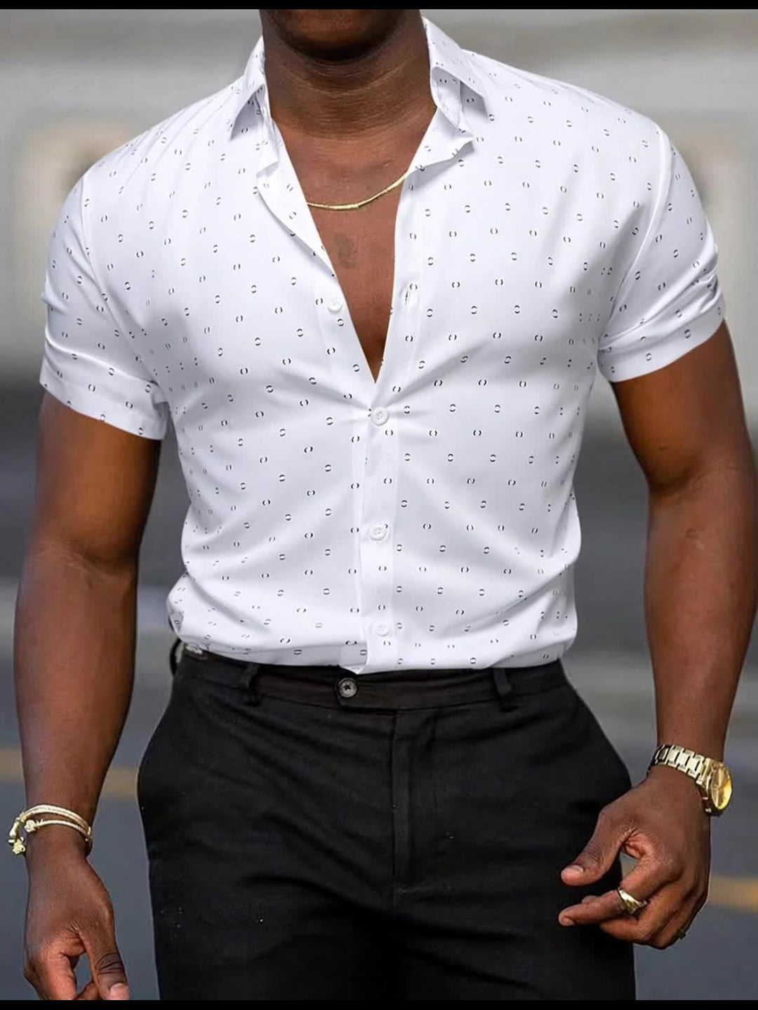 JERRY | CHEMISE D'ÉTÉ AVEC IMPRIMÉ