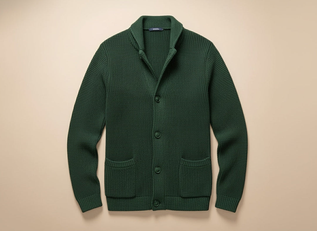 SANDER | CARDIGAN EN LAINE