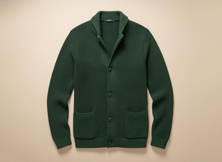 SANDER | CARDIGAN EN LAINE