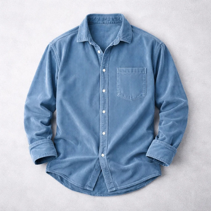 ROCKY | CHEMISE CLASSIQUE EN VELOURS CÔTELÉ