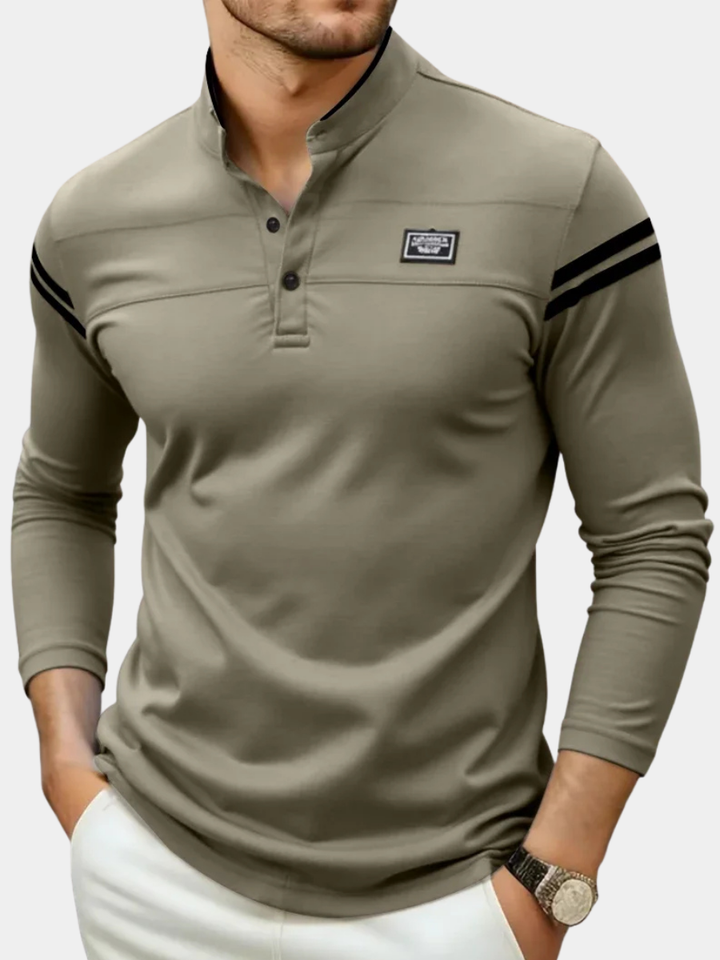 ROB | T-SHIRT À MANCHES LONGUES MODERNE POUR HOMME