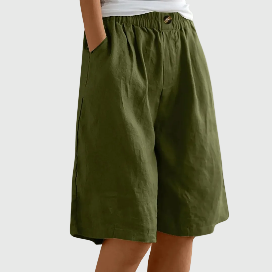 Ella | Shorts Amples Taille Élastique