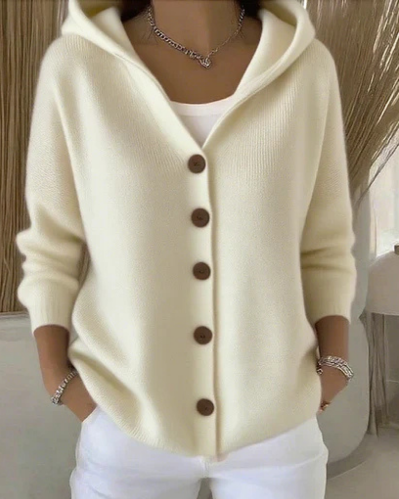 Tarrah | Cardigan à Capuche Chic et Confortable