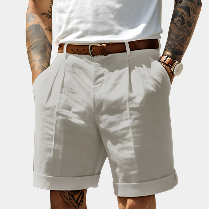 LUKA | BERMUDAS ÉLÉGANTS EN COTON RESPIRANT