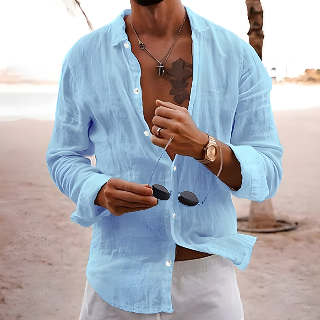 LINO | CHEMISE D'ÉTÉ EN COTON NATUREL