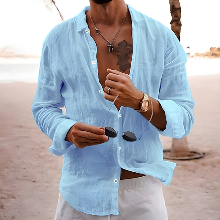 LINO | CHEMISE D'ÉTÉ EN COTON NATUREL