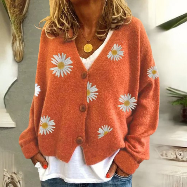 Elaina | Cardigan Charmant Marguerite