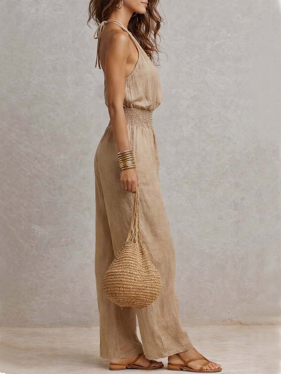 Valeria | Combinaison Élégante avec Halter