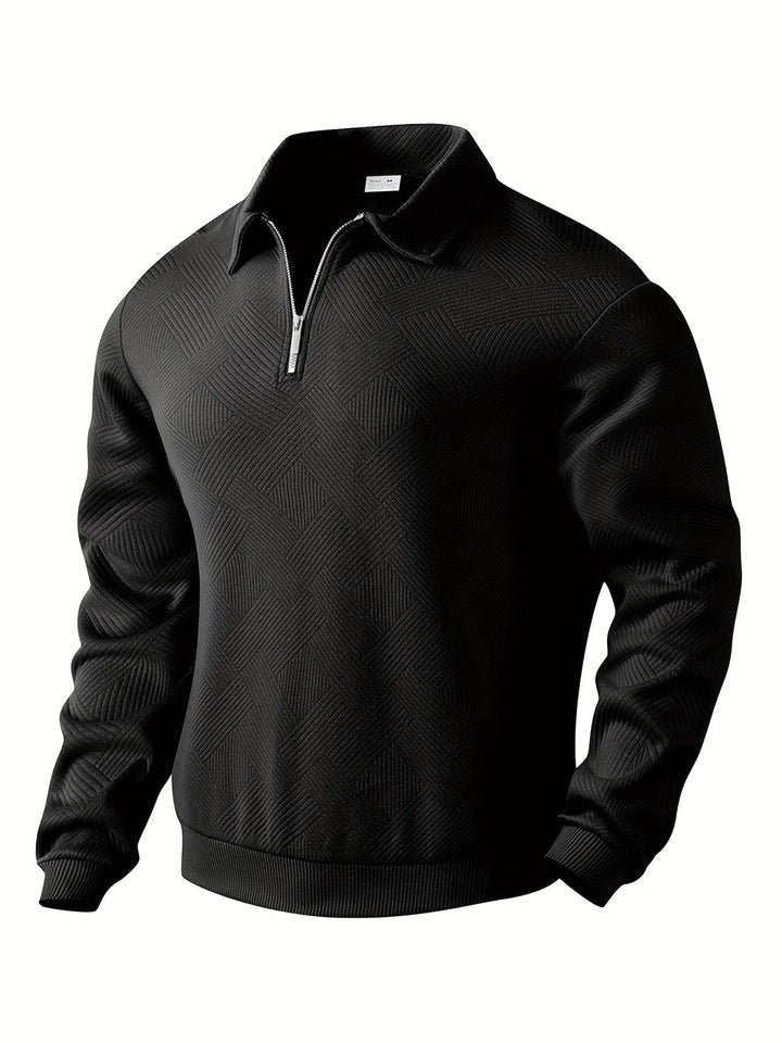 MICHAEL | PULL À MAILLE GÉOMÉTRIQUE