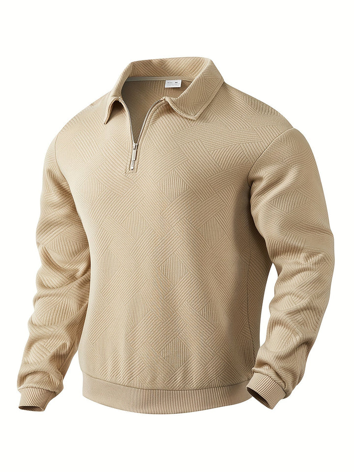 MICHAEL | PULL À MAILLE GÉOMÉTRIQUE