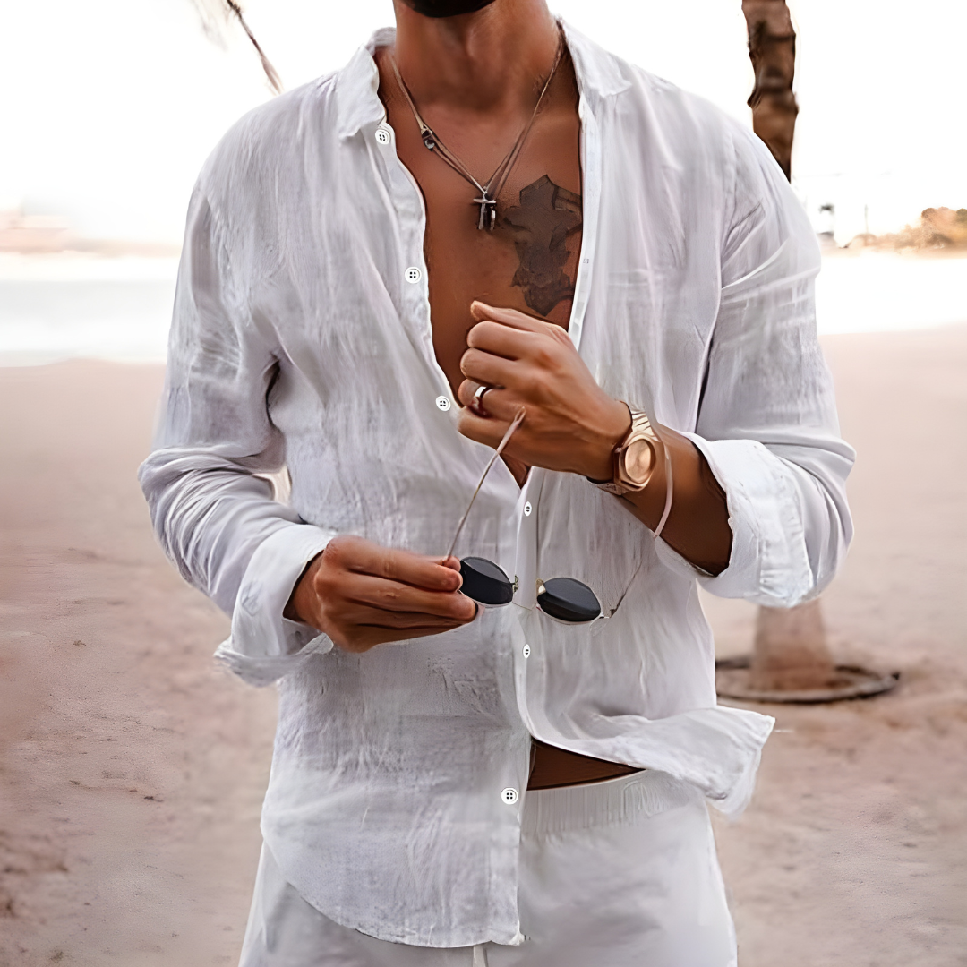 LINO | CHEMISE D'ÉTÉ EN COTON NATUREL