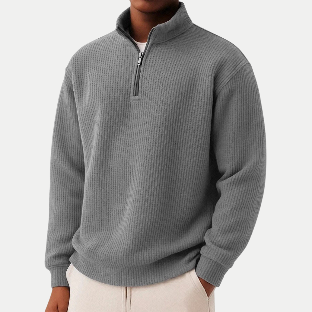 LUKE| PULL ZIPPÉ ÉLÉGANT