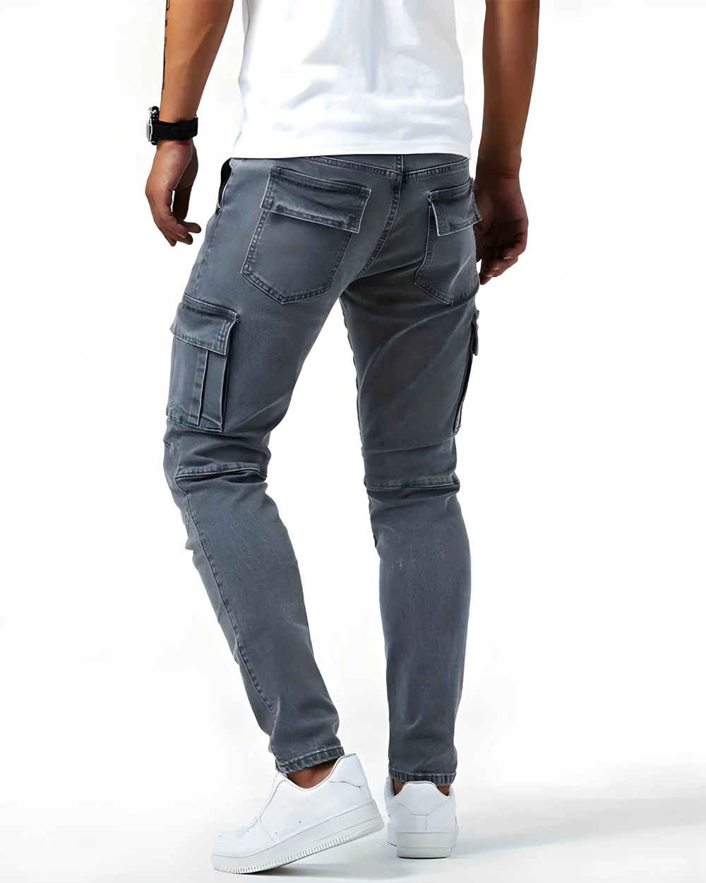 TRAE | PANTALON CARGO STRETCH
