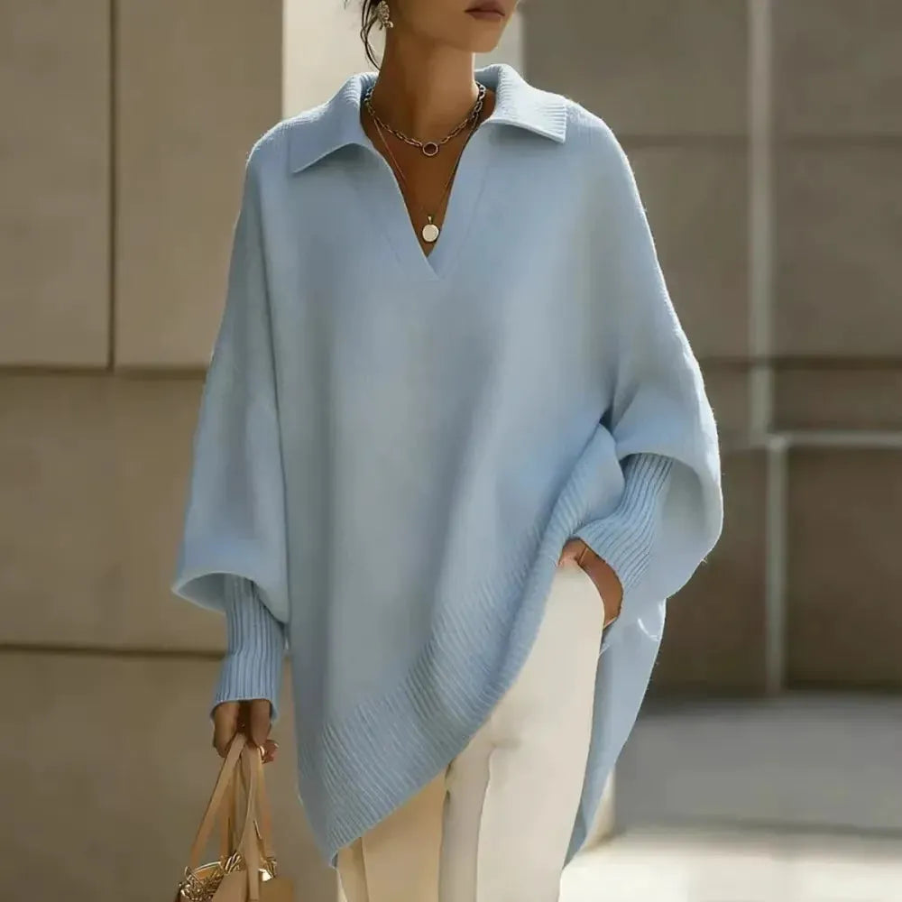 Tina | Pull Uni et Elégant