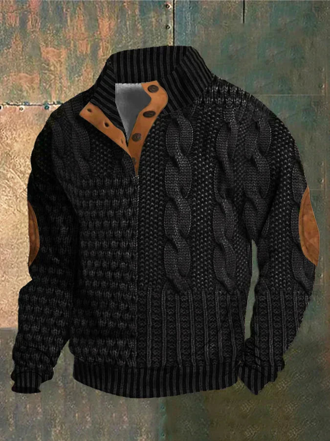IVO | PULLOVER CHAUD À MOTIF