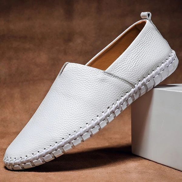 Chris | Mocassins en Cuir Grainé