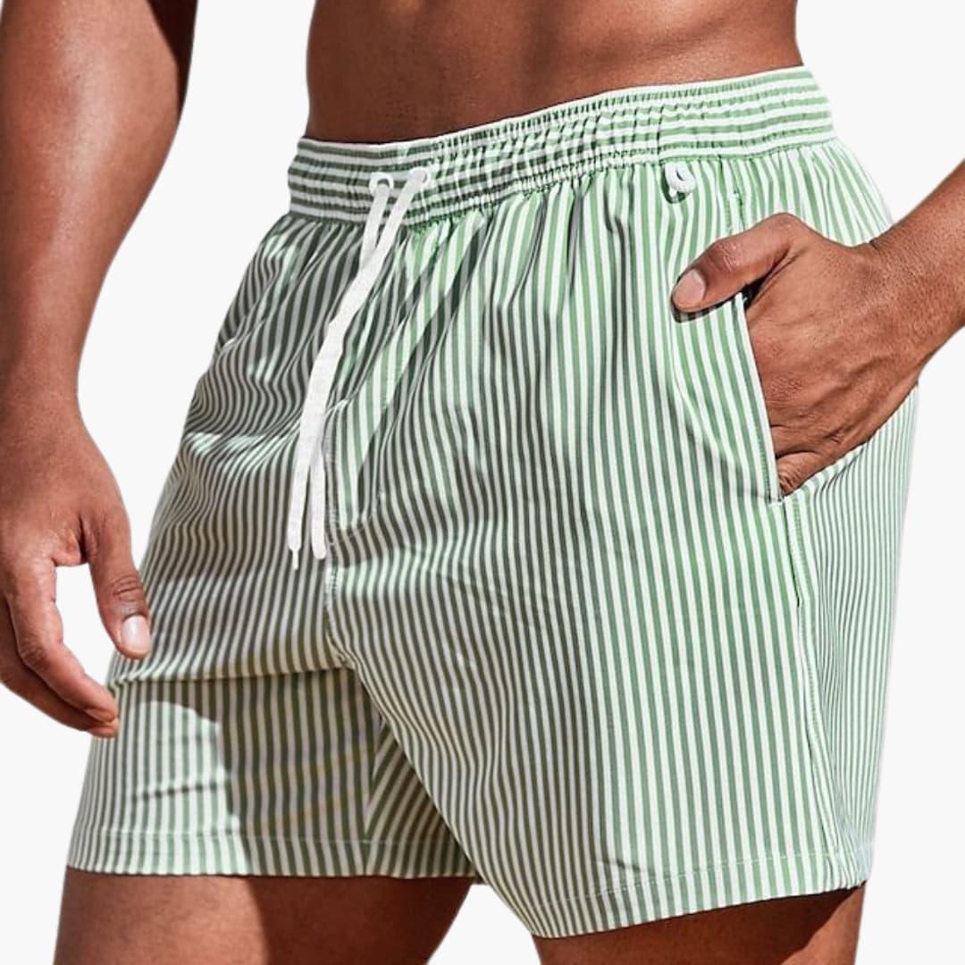 Lucas| Short de Bain Rayé