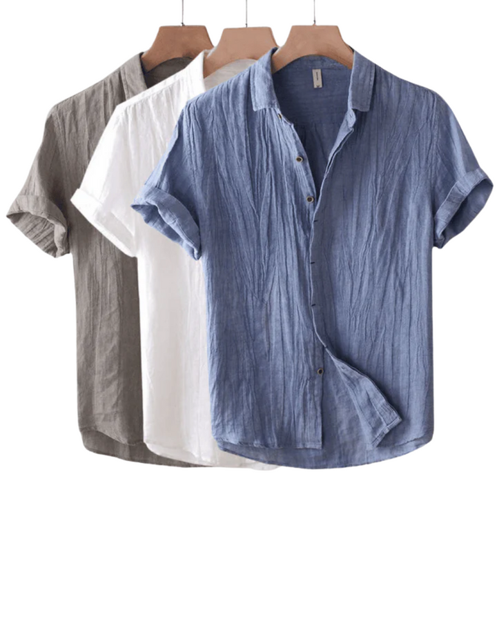PETER | CHEMISE D'ÉTÉ EN LIN DE LUXERE
