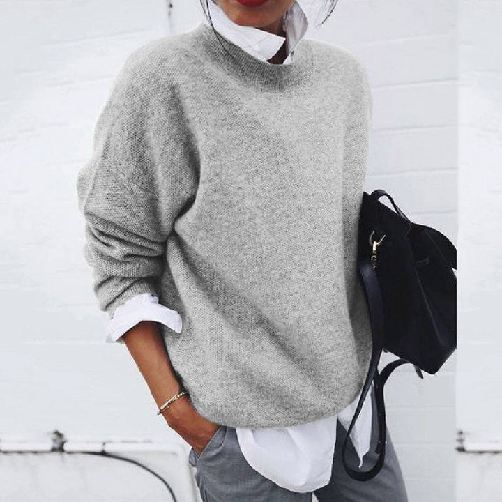 Julie | Pull Doux et Élégant en Tricot