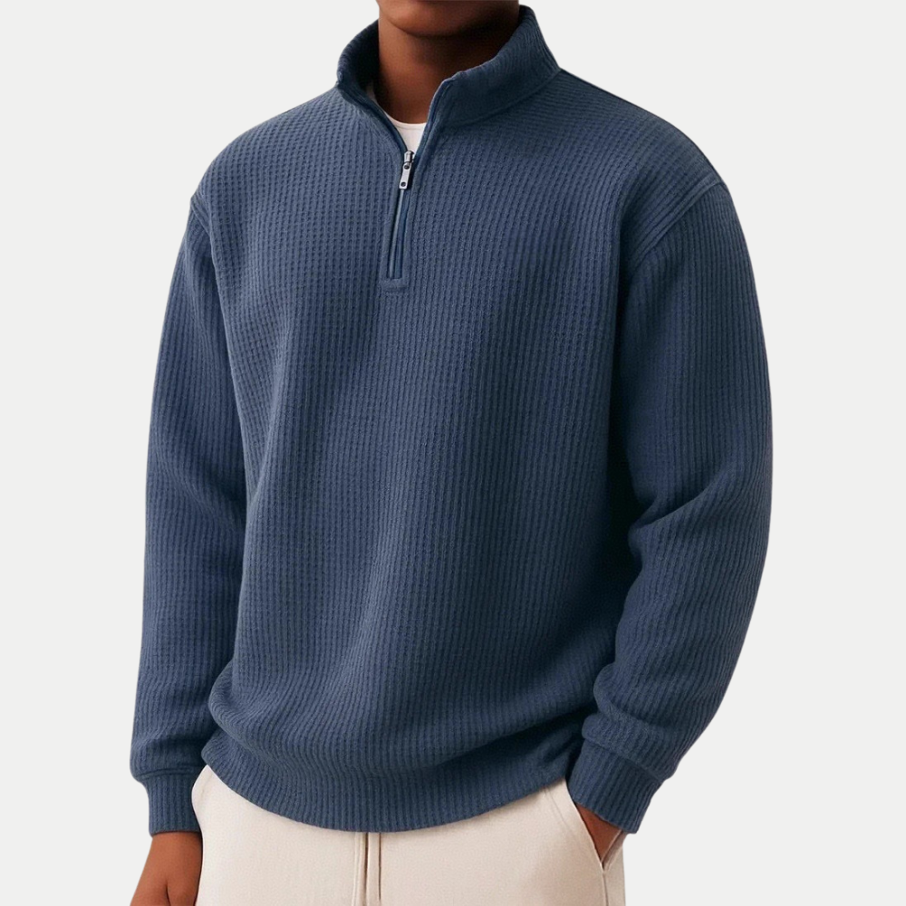 LUKE| PULL ZIPPÉ ÉLÉGANT