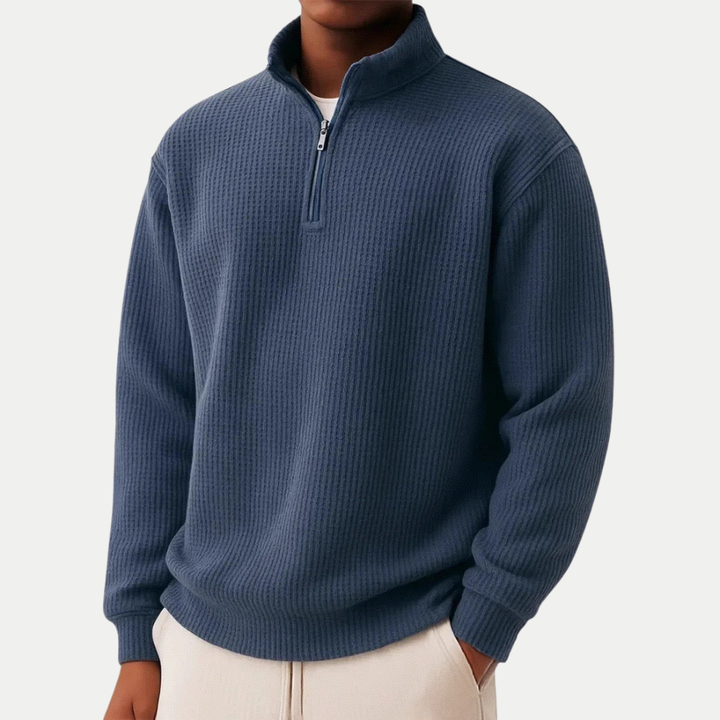 LUKE| PULL ZIPPÉ ÉLÉGANT