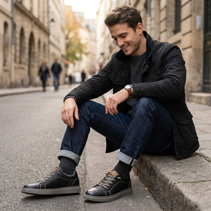 Gibson | Baskets en cuir et richelieus