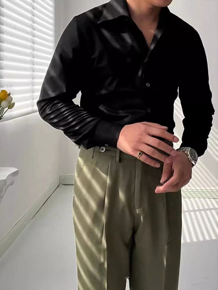 MIRO | CHEMISE ATHLÉTIQUE ITALIENNE EN BAMBOU