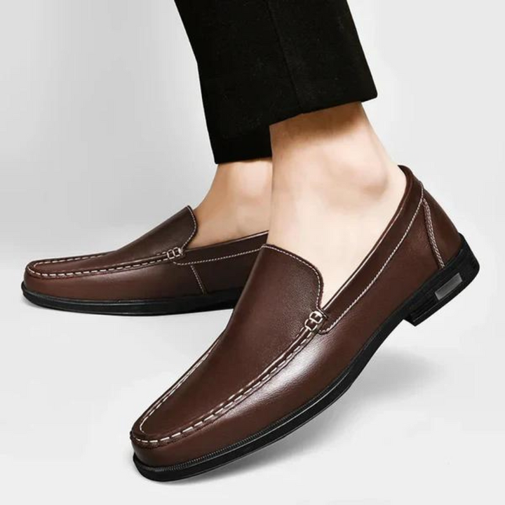 Gavin | Italiana Mocassins en Cuir Véritable