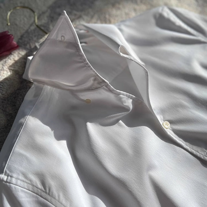 MIRO | CHEMISE ATHLÉTIQUE ITALIENNE EN BAMBOU