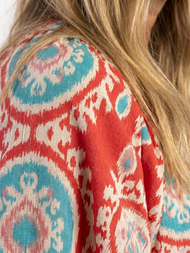 Zaria | Robe midi à imprimé paisley