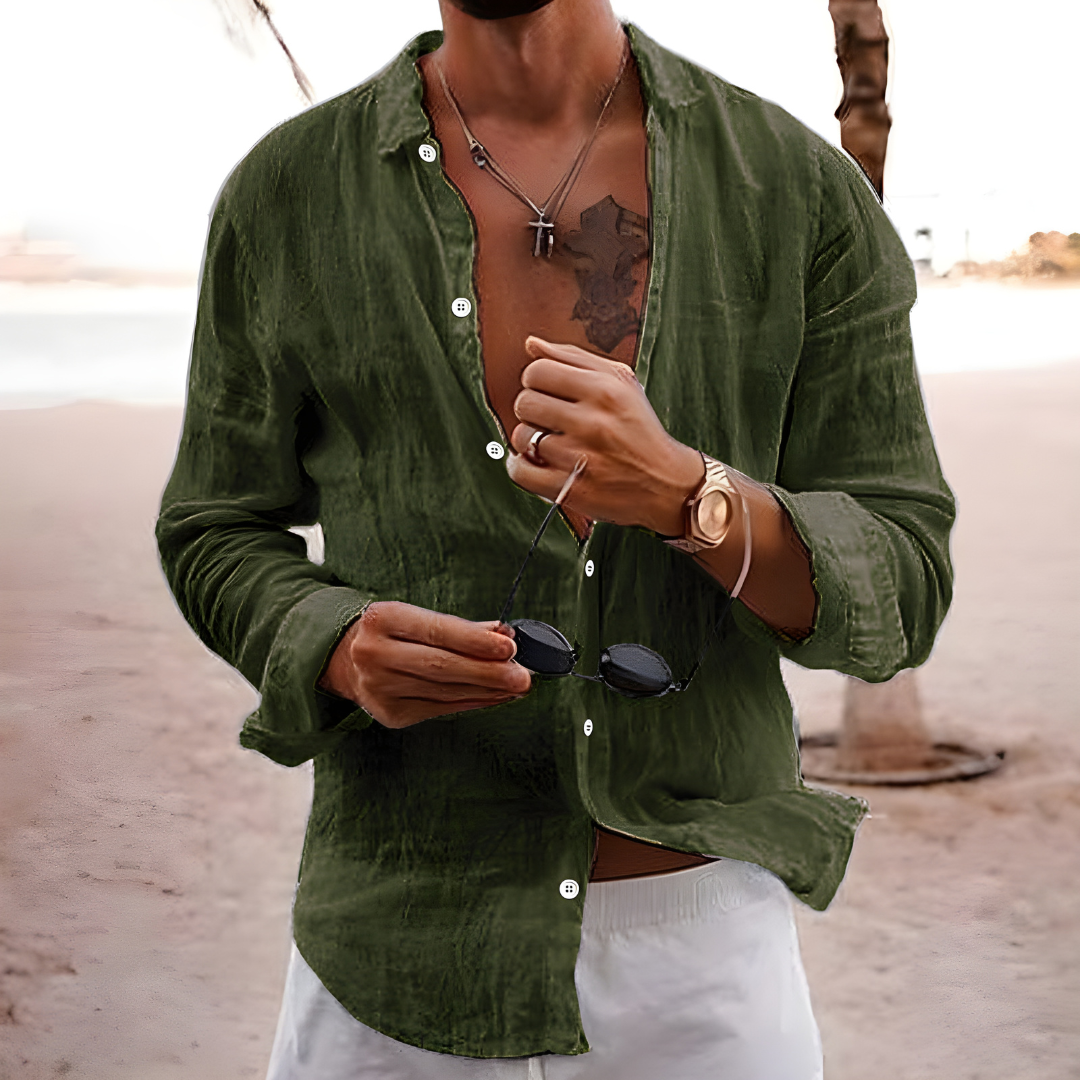 LINO | CHEMISE D'ÉTÉ EN COTON NATUREL