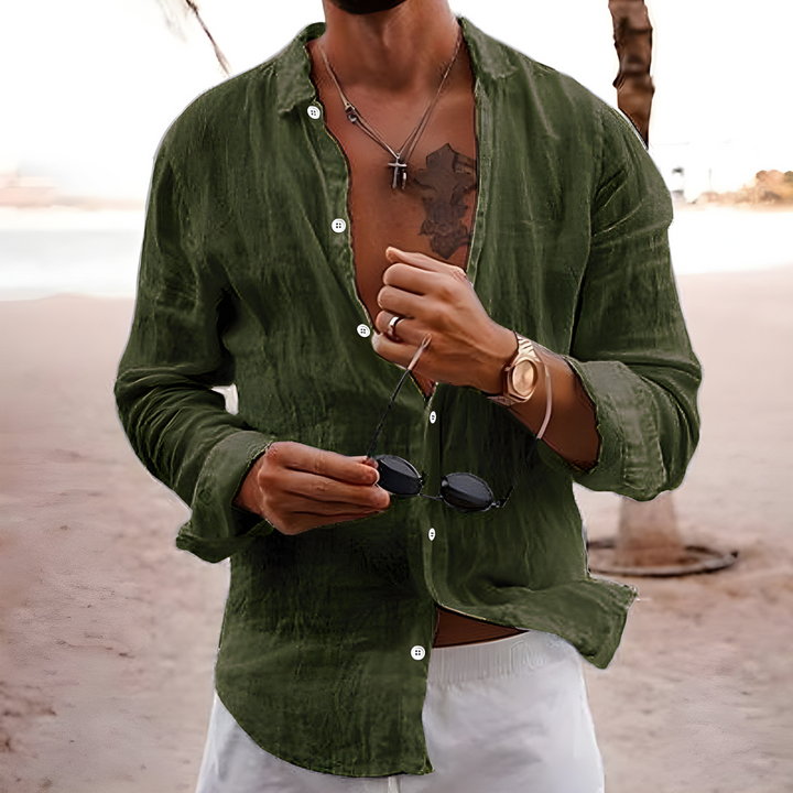 LINO | CHEMISE D'ÉTÉ EN COTON NATUREL