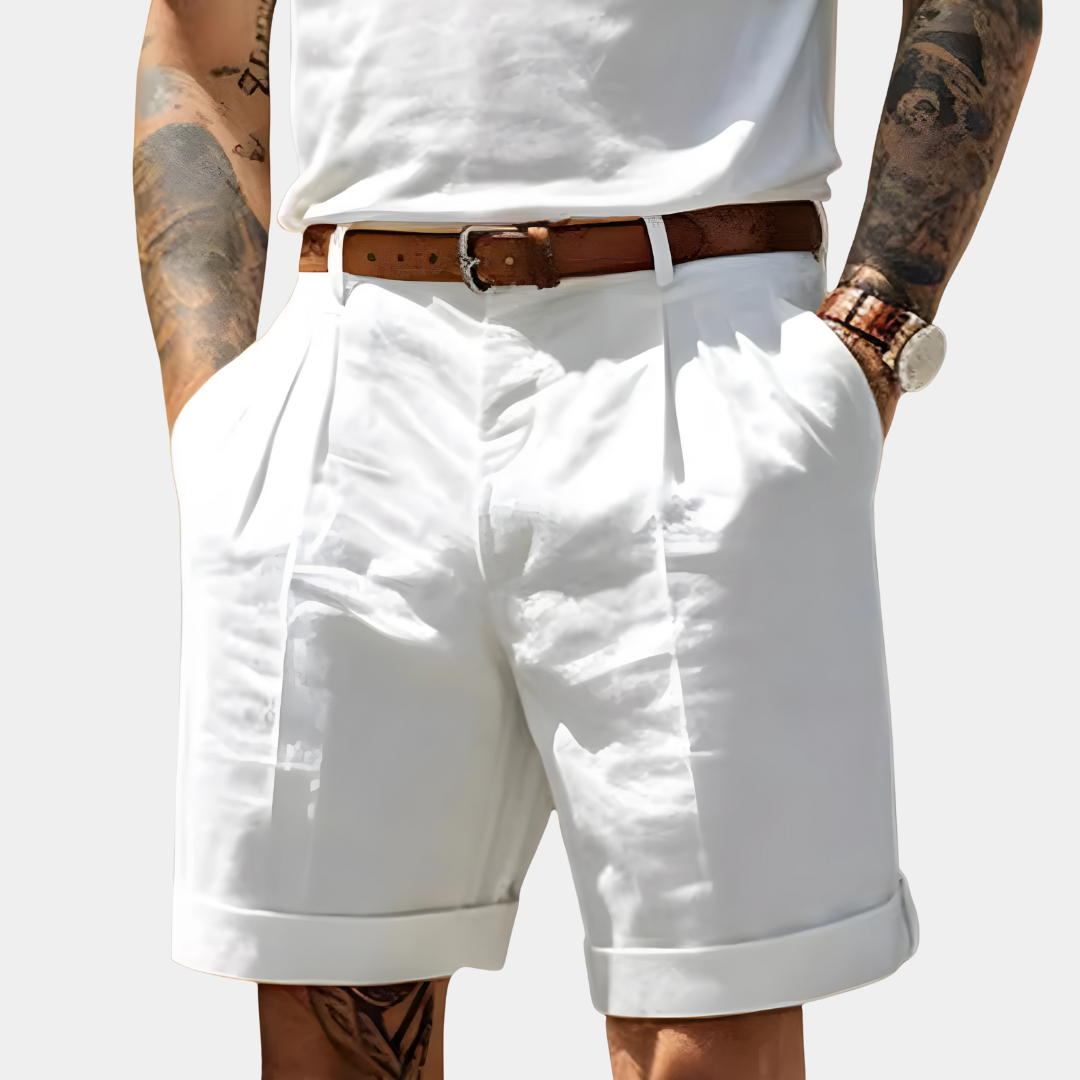 LUKA | BERMUDAS ÉLÉGANTS EN COTON RESPIRANT