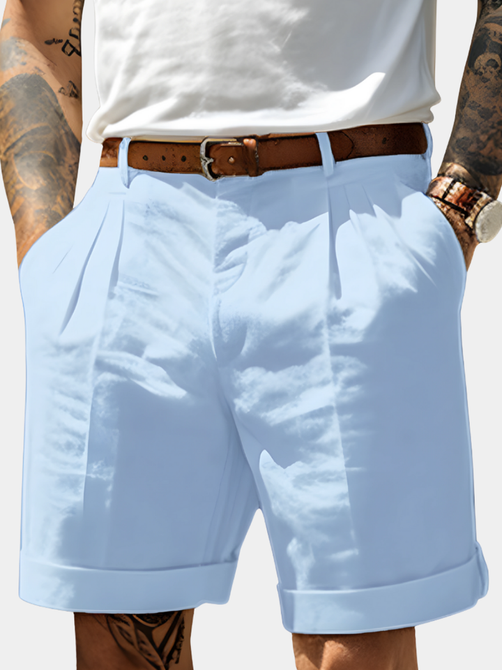 LUKA | BERMUDAS ÉLÉGANTS EN COTON RESPIRANT