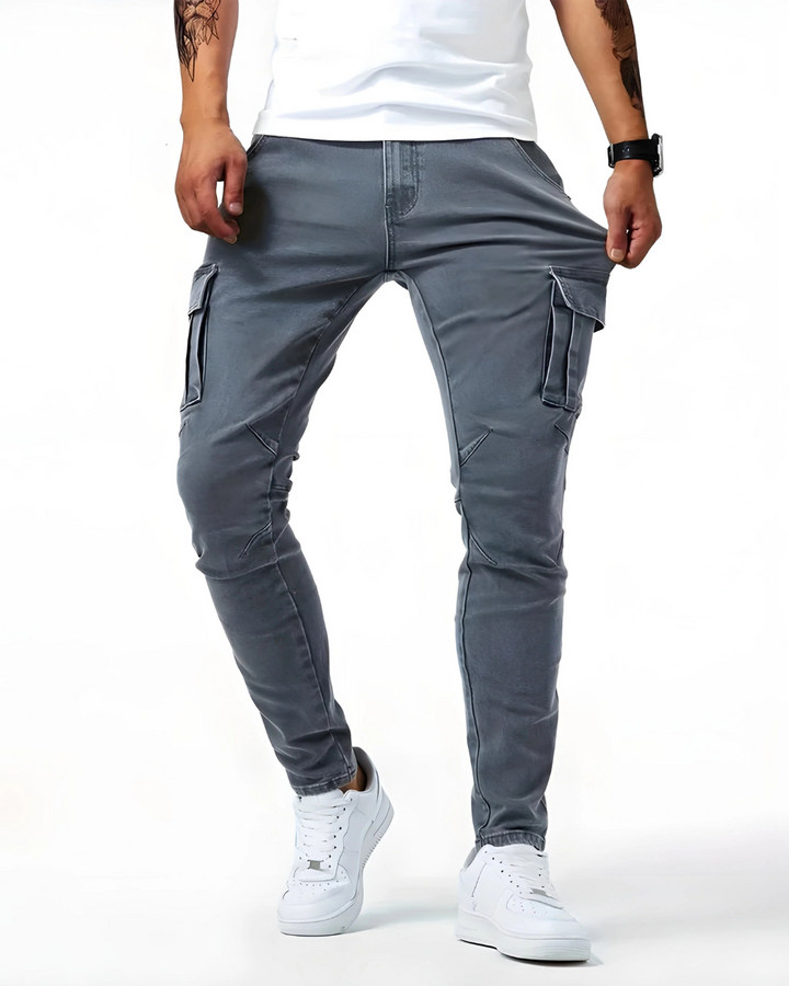 TRAE | PANTALON CARGO STRETCH