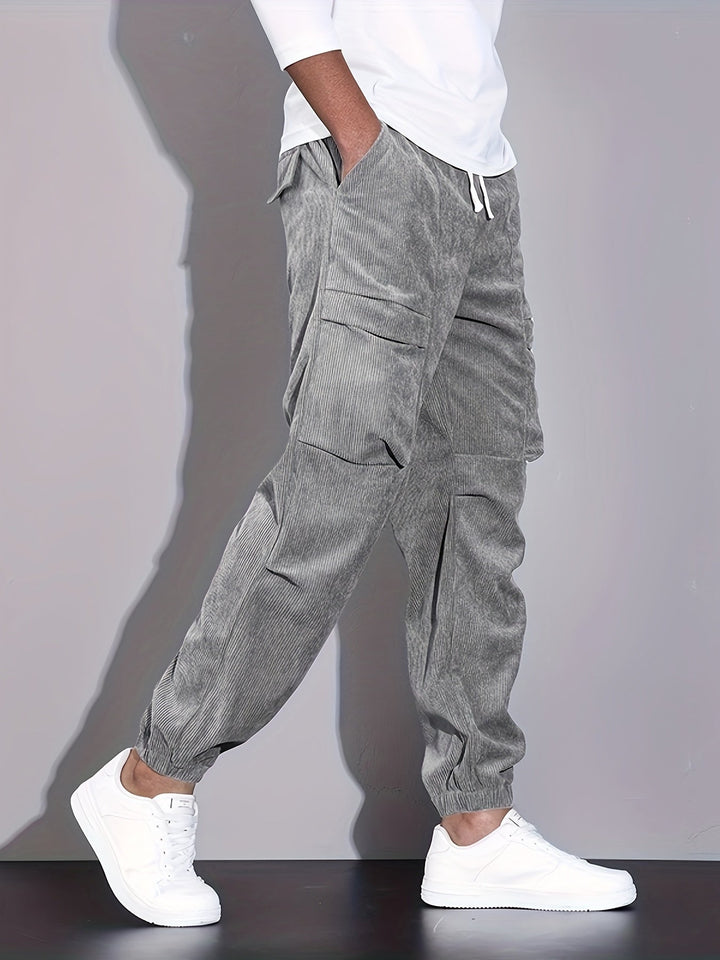ROMMY | PANTALON CARGO EN CORDUROY