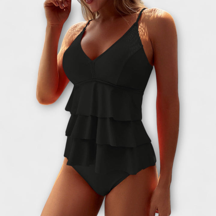 Élise | Tankini Élégant Sculptant